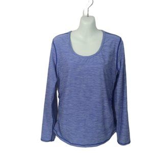 Title Nine blue/purple long-sleeved top